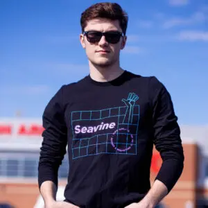 Seavine Glow Up T-Shirt, Large