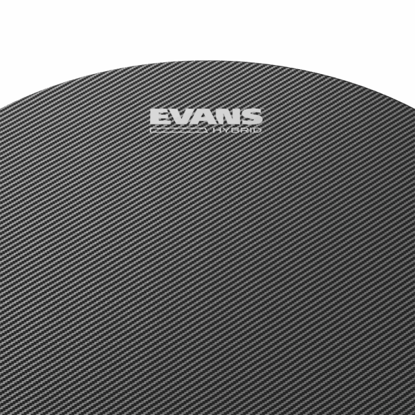 Evans Hybrid Grey Marching Snare Batter - Image 3