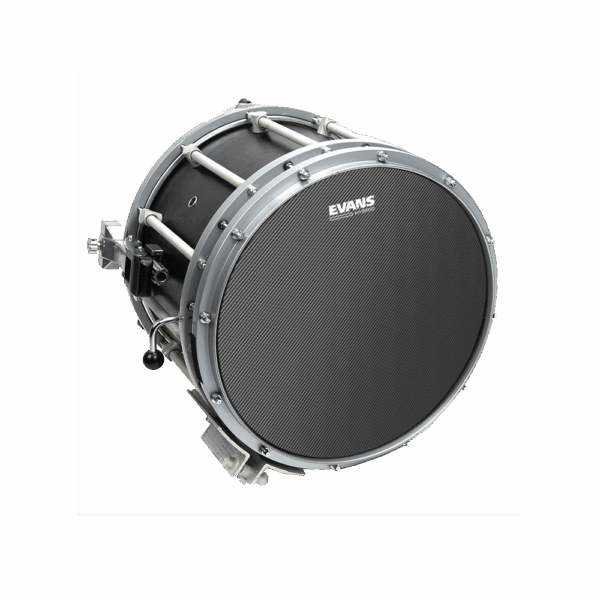 Evans Hybrid Grey Marching Snare Batter - Image 2