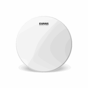Evans Hybrid White Marching Snare Batter