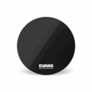 Evans MX1 Black Marching Bass Drum Head