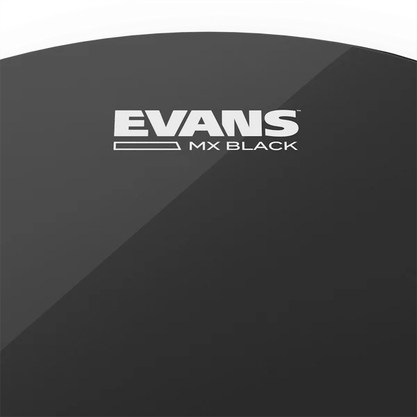 Evans MX Black Marching Tenor Drum Head - Image 2