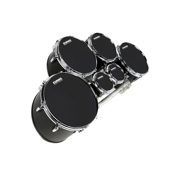 Evans MX Black Marching Tenor Drum Head - Image 3