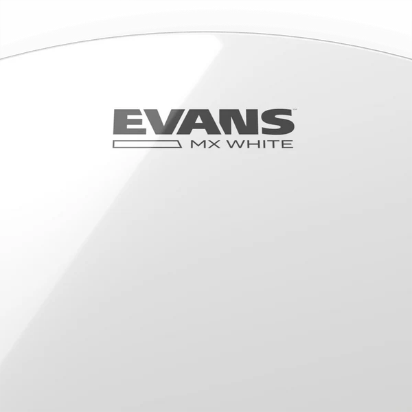 Evans MX White Marching Tenor Drum Head - Image 2